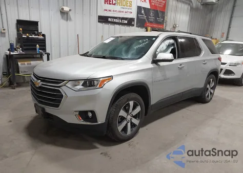 2021 Chevrolet Traverse Awd Lt Leather из США, поврежденный, VIN 1GNEVHKW6MJ268131